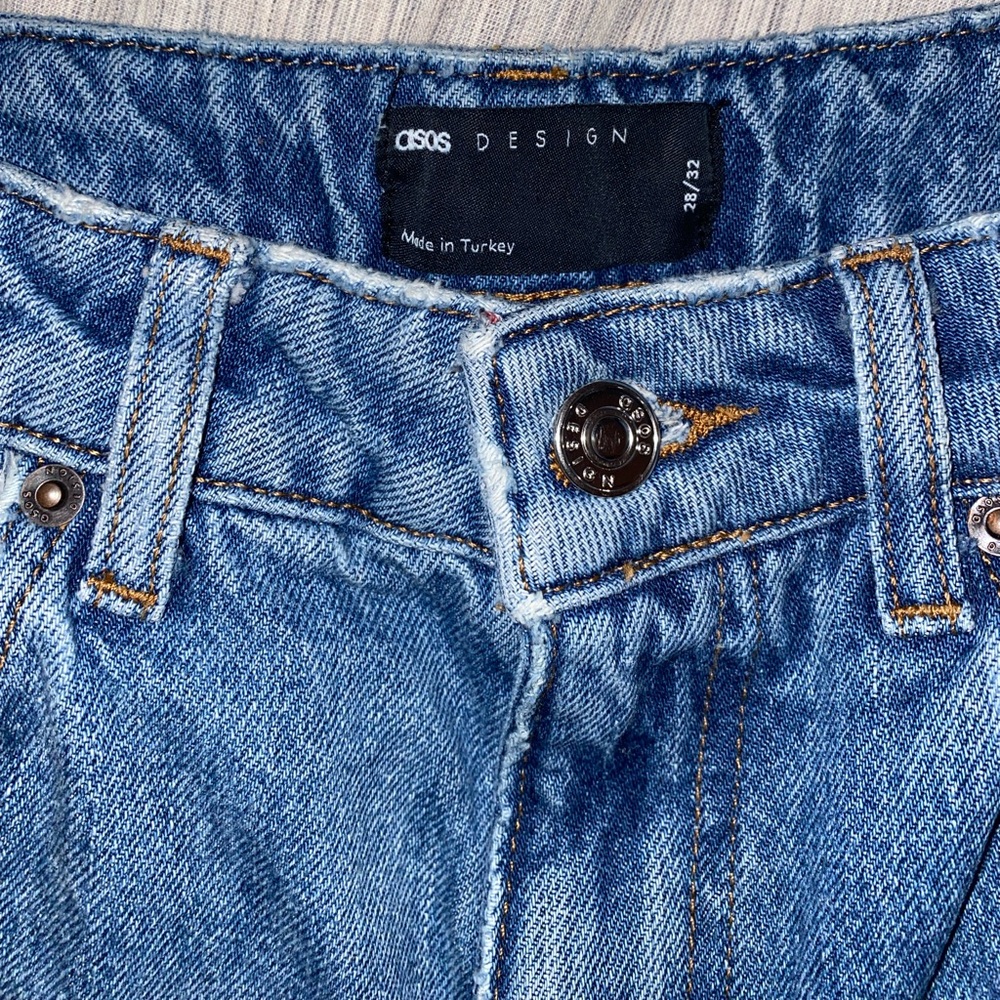 ASOS relaxed dad jeans wide leg like new